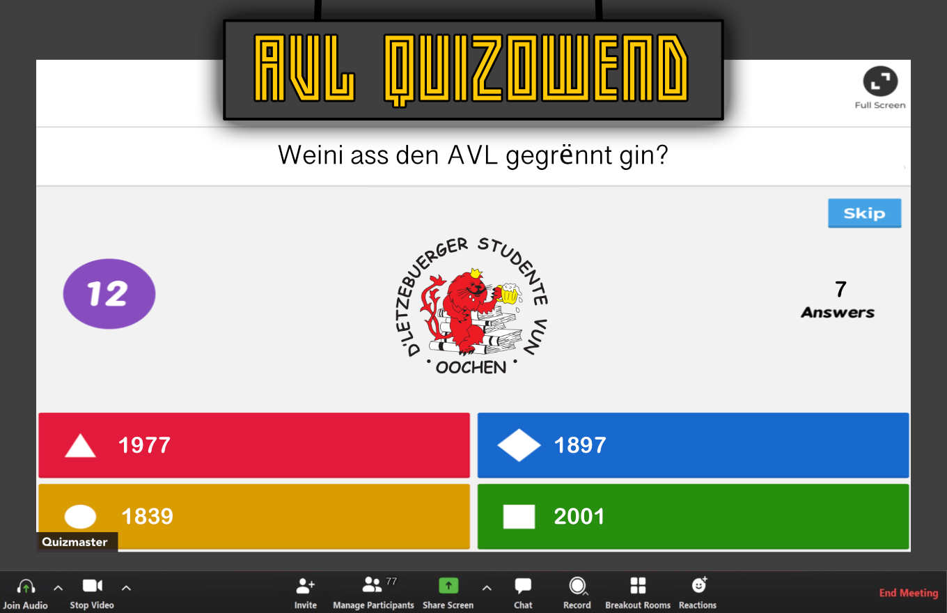 Digitalen Quizowend 